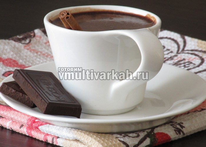 горячий шоколад в мультиварке