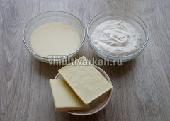 Подготовить продукты для крема и украшения